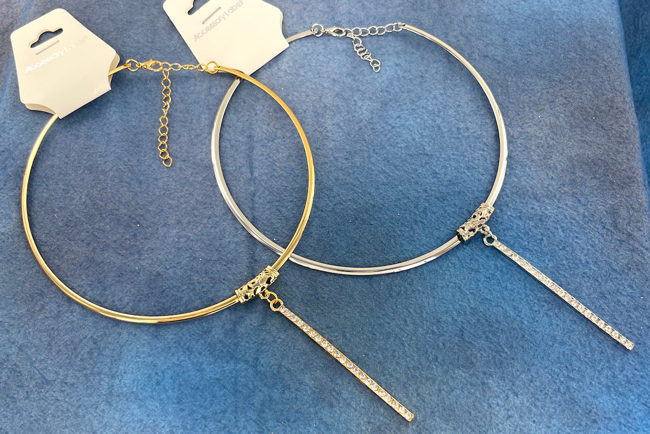 Wholesale Gold Chokers Necklaces by the Dozen