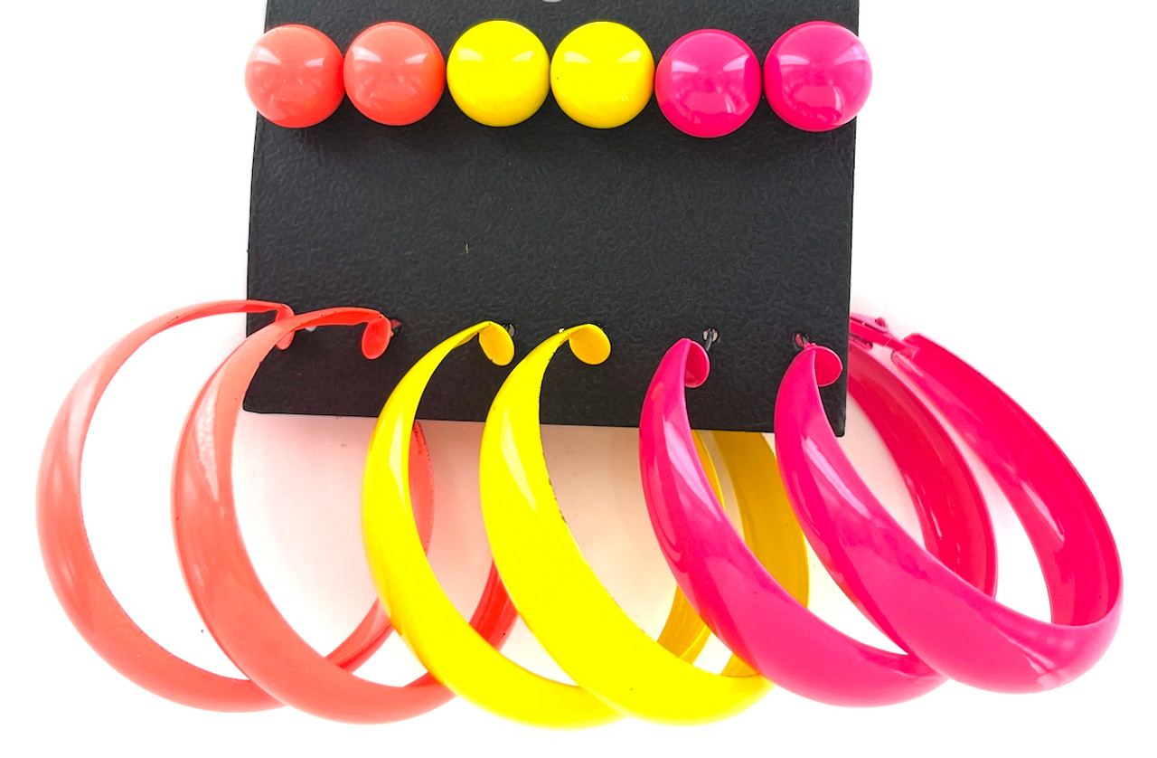 wholesale hoop earrings by the dozen