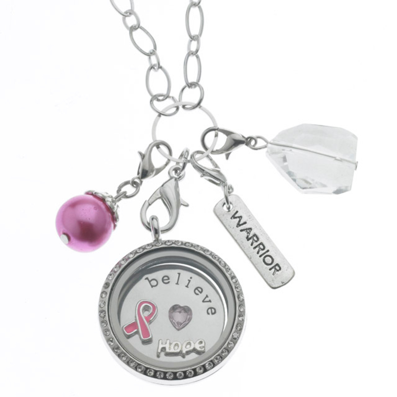 Floating Charm Locket — Made With Love Keepsakes Breastmilk & Dna Jewelry