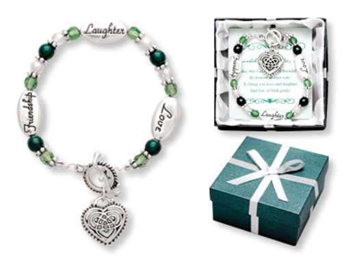 Friendship Laughter Love Irish Expression Bracelet Friendship Laughter Love Irish Expression Bracelet
