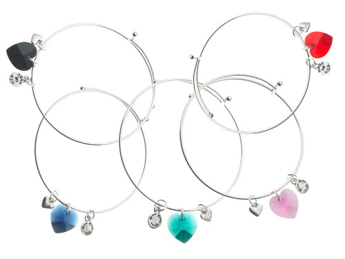 Gabby & Gia Bracelet - Swarovski Heart