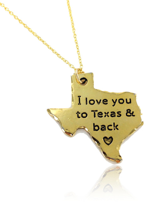 To Texas & Back Necklace Wholesale 