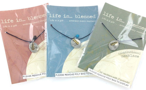 Life is Blessed Necklaces