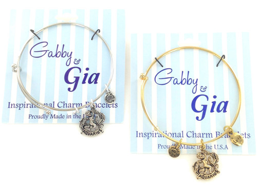Gabby & Gia Bracelet - Aquarius