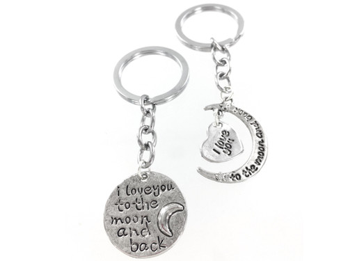 Handmade Love You To The Moon Keychains Wholesale