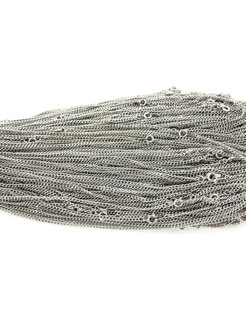 Curb Chain by the Gross - 2 MM Wide - 18 Inches Long