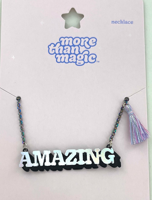 Wholesale "Amazing" Nameplate Necklace
