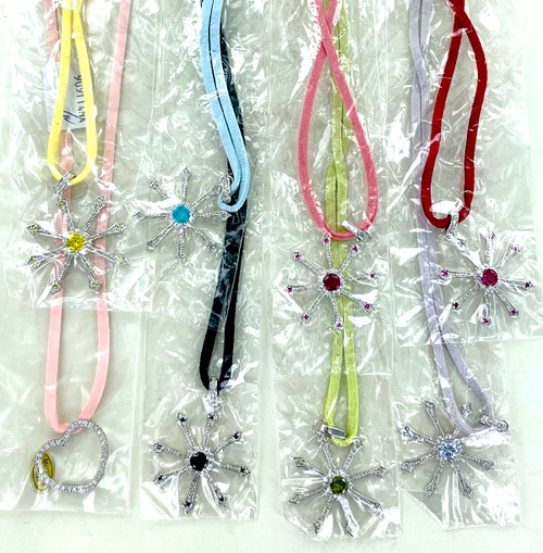 Wholesale Starburst + Heart Necklaces by the Dozen