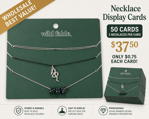 Wholesale Name Brand Necklaces - Dice & Snake - 50 Pack