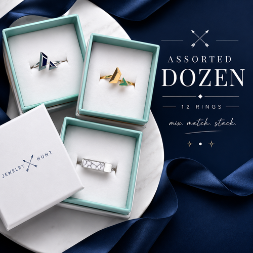 Wholesale Boxed Rings by the Dozen - Jewelry Hunt