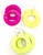 Wholesale Neon Shell Earrings by the Dozen