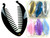 Wholesale Hair Clips by the Dozen - 3 Colors to Choose From