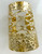 Wholesale Fashion Cuff Bracelets - Golden Cut Out