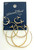 Wholesale Name Brand Earrings - Golden Hoop Trio - 50 Pack