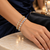 6 Pack Tennis Bracelets Made with Swarovski Crystal - Crystal AB