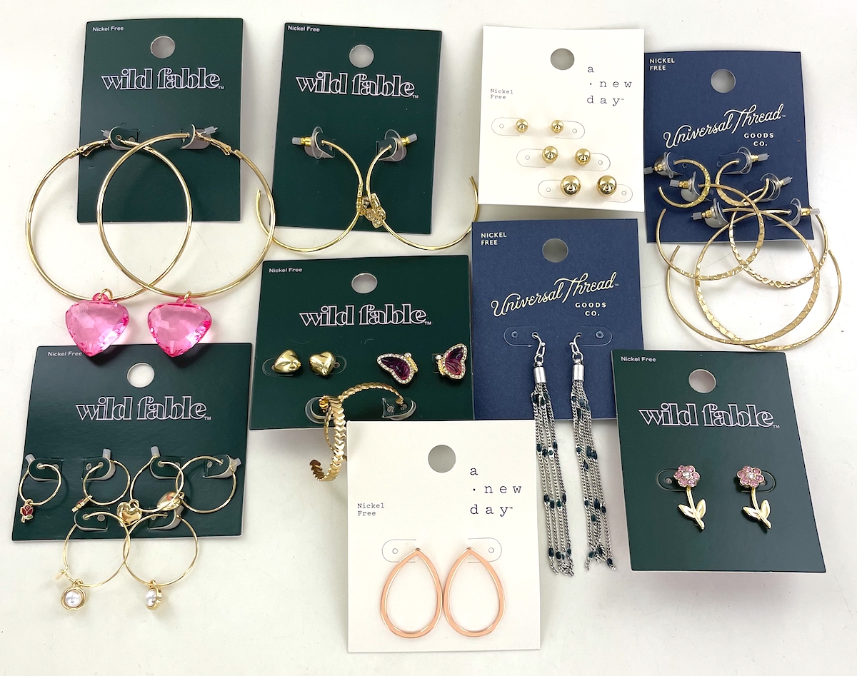 Wholesale Target Earring Lot 50 Pieces - Main Image