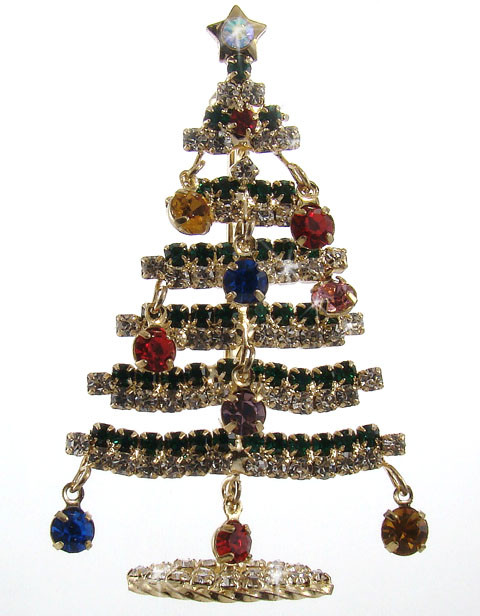 Wholesale Christmas Tree Necklaces