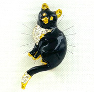 Wholesale Tuxedo Cat Pins by the Dozen