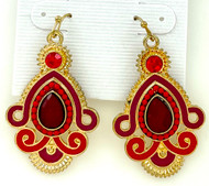 Wholesale Fashion Earrings - Royal Ruby 