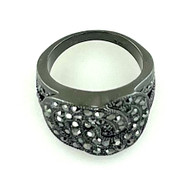 Wholesale Fashion Rings by the Dozen - Hematite Knot 