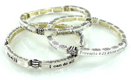 Wholesale Fashion Bracelets by the Dozen - Proverbs