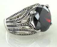 Wholesale Fashion Ring - Deep Garnet