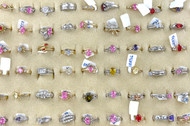 Wholesale CZ Fashion Rings by the Dozen - Daily Wear