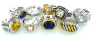 Wholesale Designer Inspired Fashion Rings by the Dozen