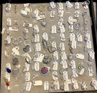 One of a Kind - Fancy CZ Pendants - 70 Pieces