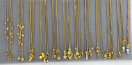 Wholesale Gold Plated Fashion Necklaces by the Dozen