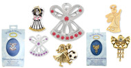 Wholesale Boxed Angel Tac Pins Assortment by the Dozen