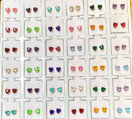 360 Pairs of Stud Earrings in 10 Stand Up Displays