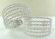 Wholesale Silver & Pearl Cuff Bracelets by the Dozen