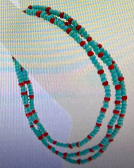 $6 Per Dozen Closeout - Stretch Turquoise Bracelets