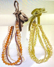 Wholesale Necklaces by the Dozen - 4 Row Crystal Beaded