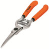 Truper 31554 8Inch Scissor Snip Head Bypass Pruner Drop Forged Blades ReCoil Spring, Soft Vinyl Handles