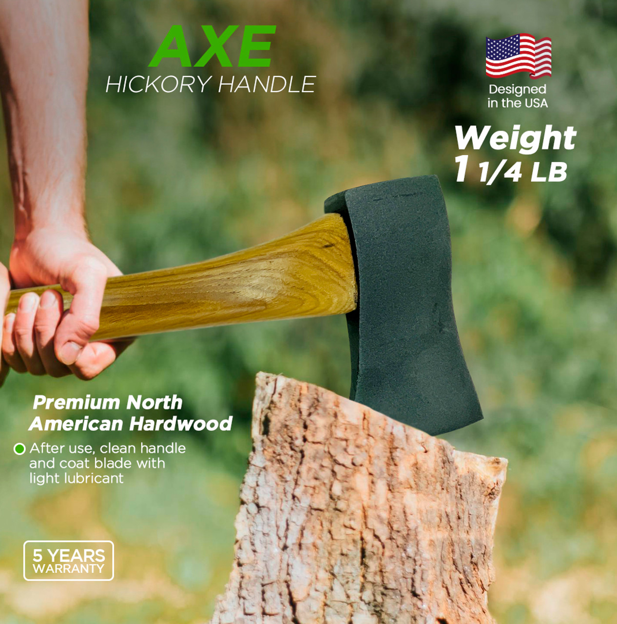 Camping Outdoor Hatchet for Wood Splitting Axe