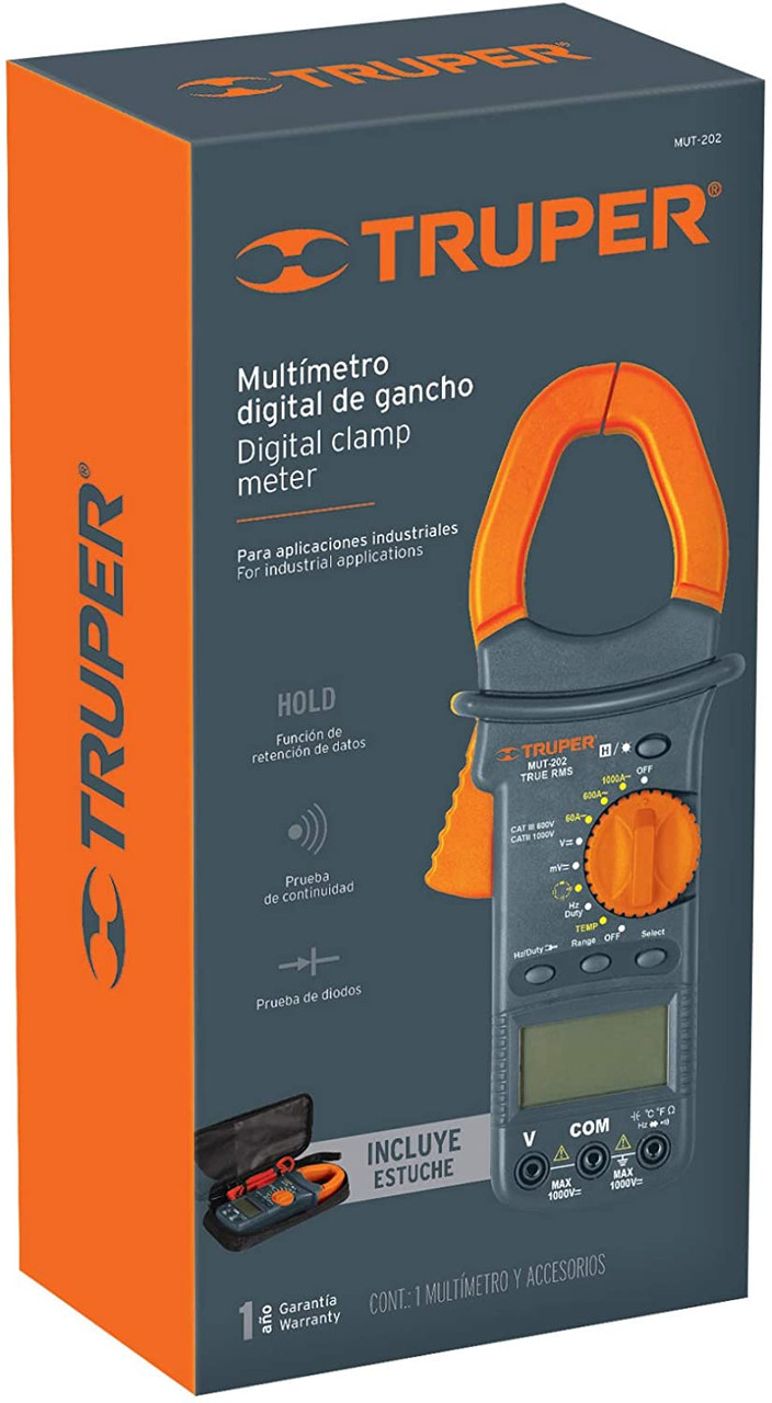 Multímetro Digital Profesional Truper 10401