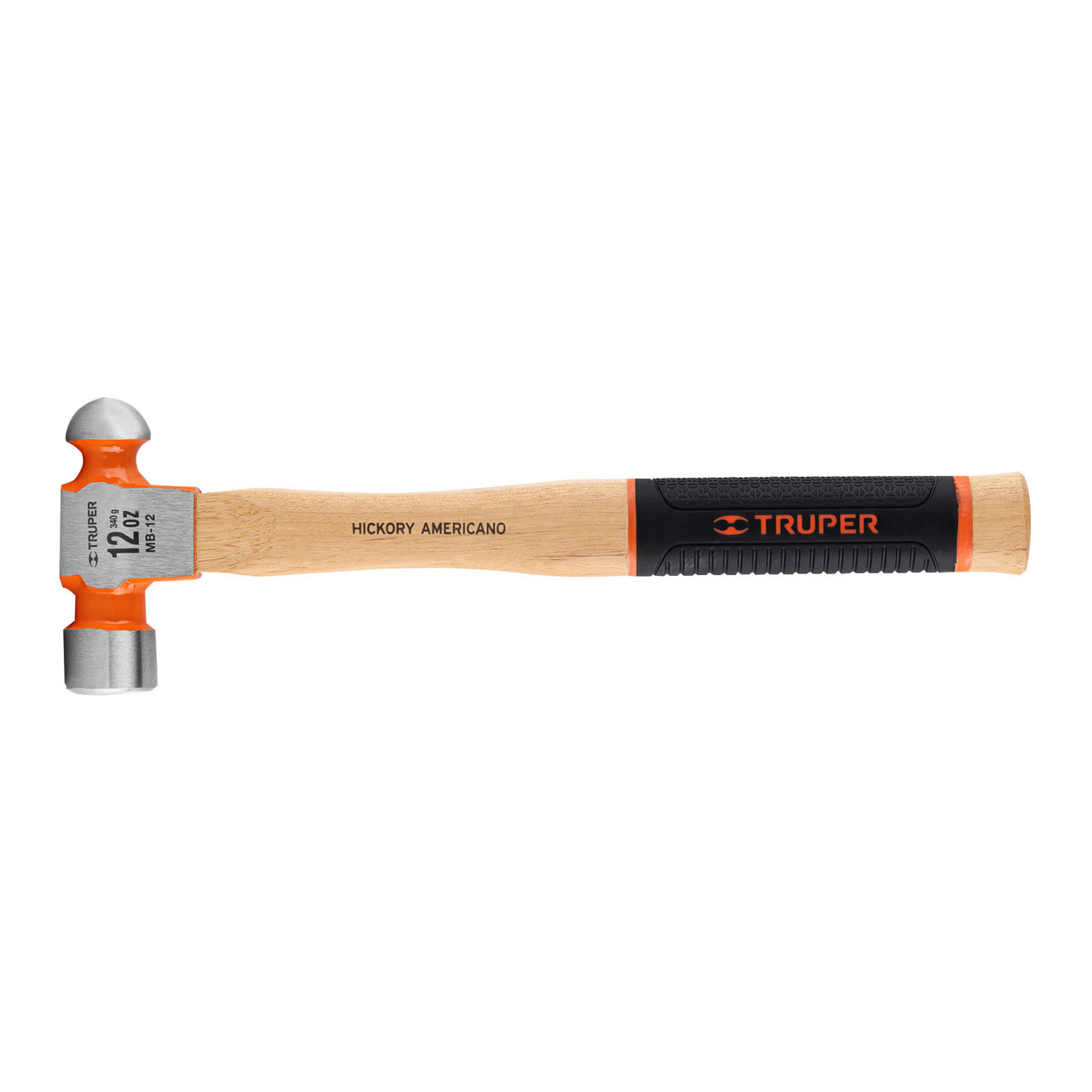 Truper 16901 12" Handle 12 Oz Ball Peen Hammer