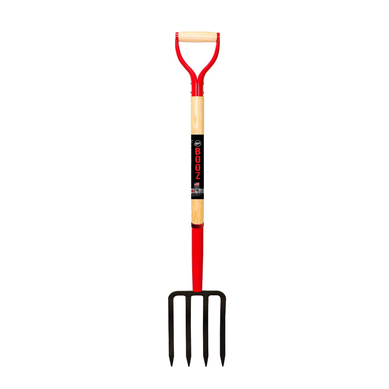 Spading Fork 4-Tine D-Handle 30-Inch