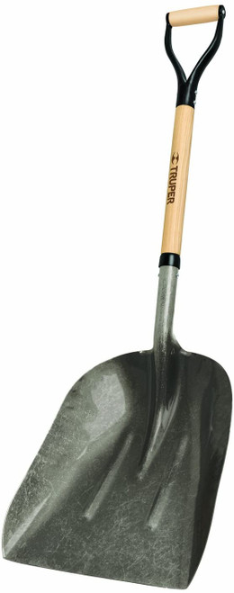 Truper 33115 Tru Pro 27 Inch D-Handle Steel Scoop