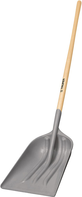 Truper 33051 Tru Tough Abs Scoop #12 Long Handle 48-Inch