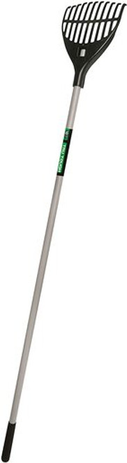 Truper 33655 Head Flexible Poly Leaf Rake 56-Inch Steel Handle