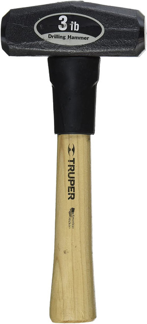 Truper 30948 10-Inch Drilling Hammer Hickory Handle, Weight 3 lb