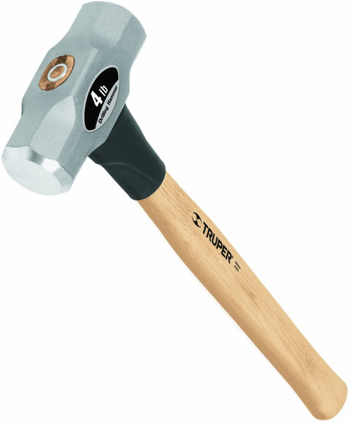 Truper 30915 Engineer Hammer Hickory Handle 16-Inch, Weight 4 lb