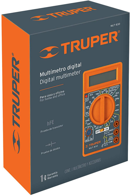 Truper Light-Duty Digital  Multimeter