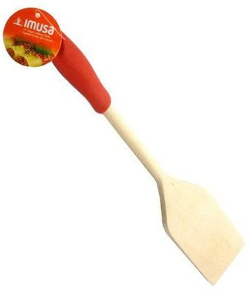 Imusa J100-5-5022 Wood Cooking Paddle- Tan-Wood  Paddle-wooden Spatula