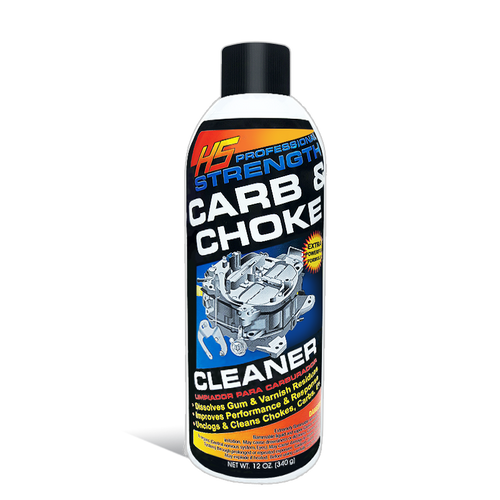 HS Professional Strenght Carburetor & Choke Cleaner, Spray, 12 oz.