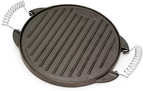 Victoria Cast Iron Reversible Rectangular Griddle, 2 Sizes on Food52