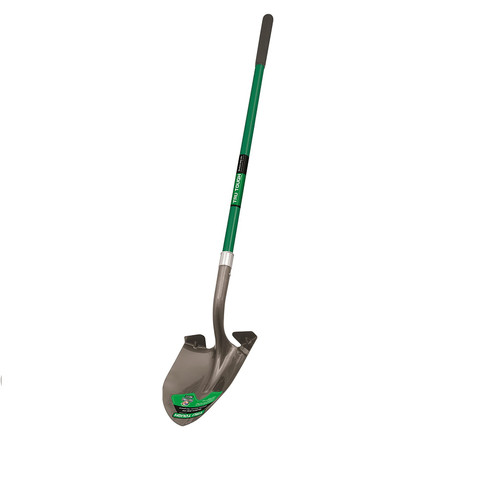 Truper 32402 Tru Tough 47-Inch Round Point Shovel with Long Handle and 10-Inch Grip